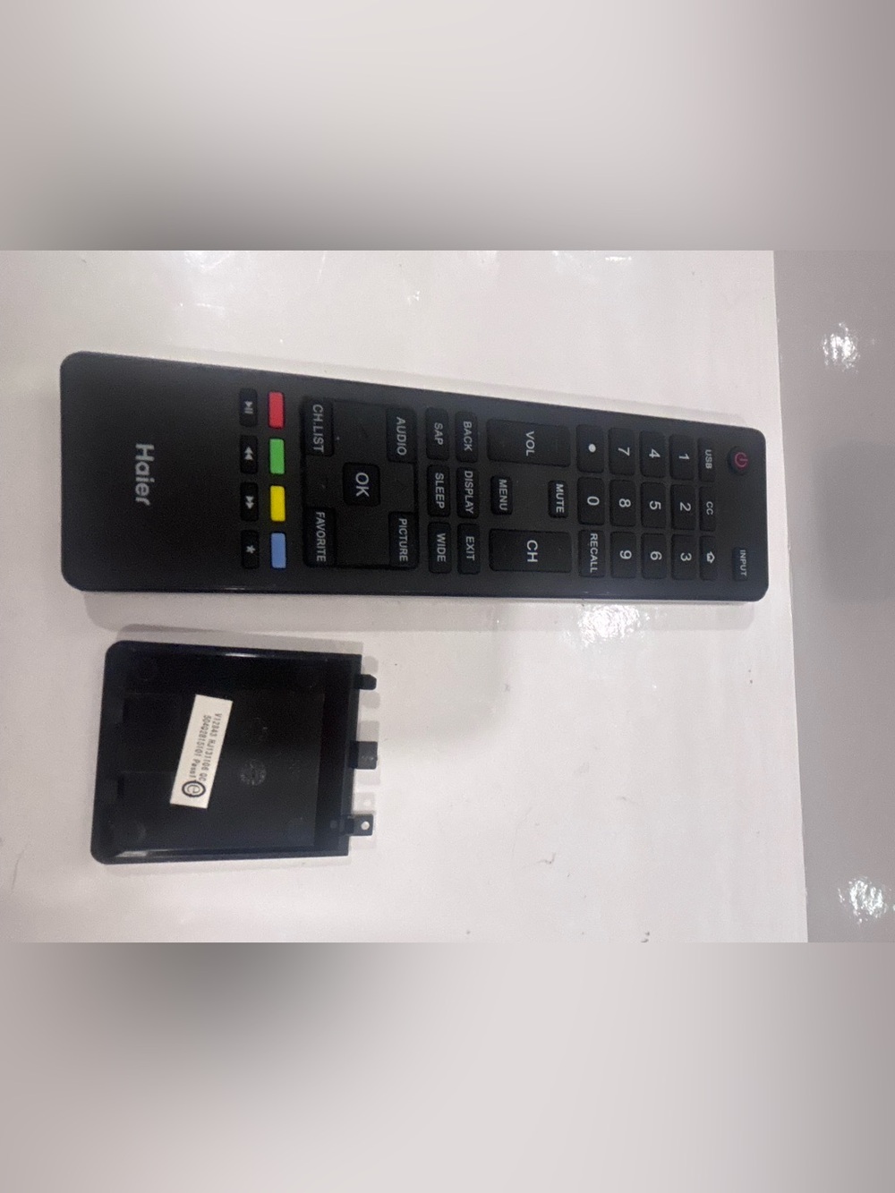 Haier TV Remote Control HTR-A18M – Original OEM Replacement Remote